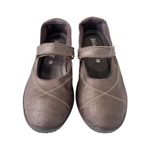 Arcopedico L18 Mary Jane Comfort Ballet Flat Womens Shoe Size 39 US 8.5 9 Brown